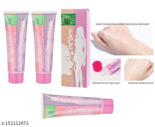 Face & Body Scrub Gel 100ml Skin Brightening