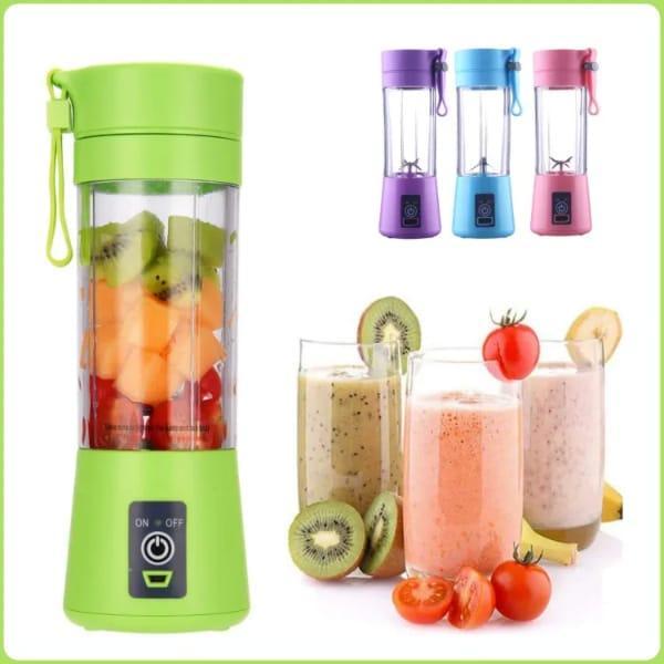 USB Chargeable Juicer Blender 6 Blades , 380 ML